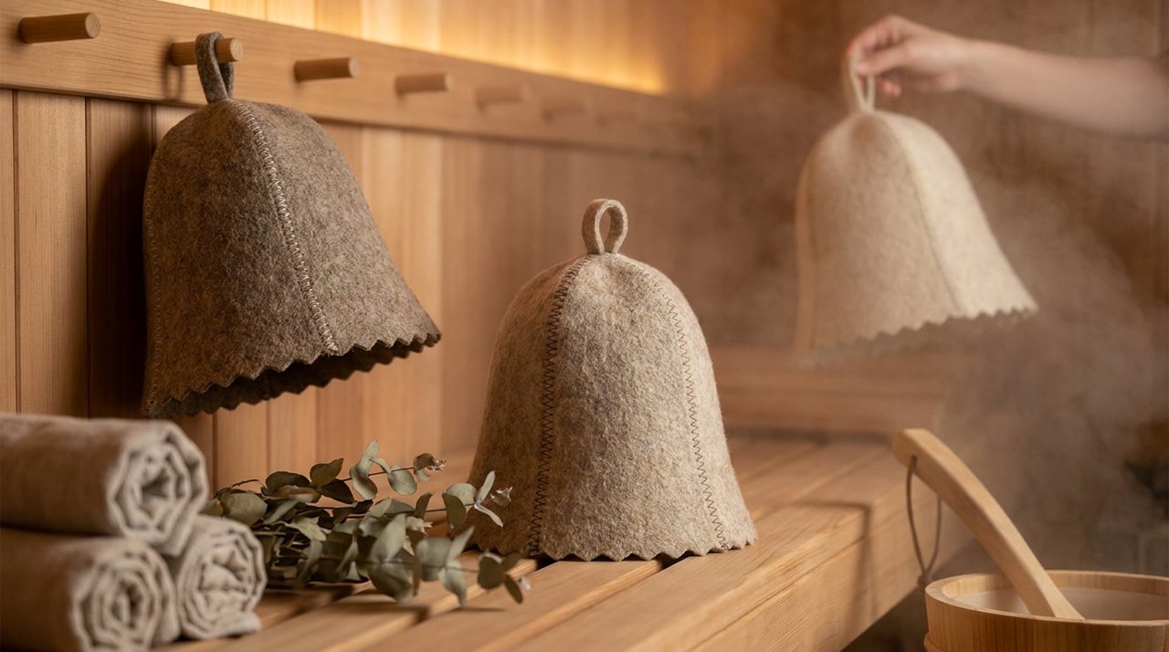 Recycled Wool Felt: Good Enough for a Sauna Hat?