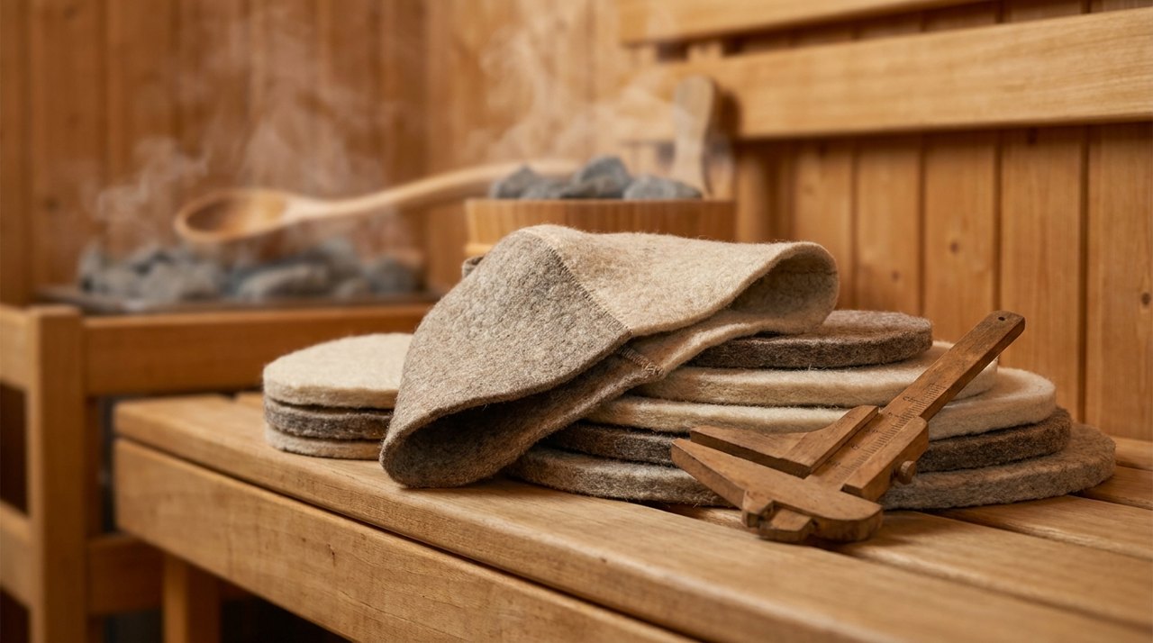 Felt Thickness: The Millimeters That Decide How Good a Sauna Hat Is
